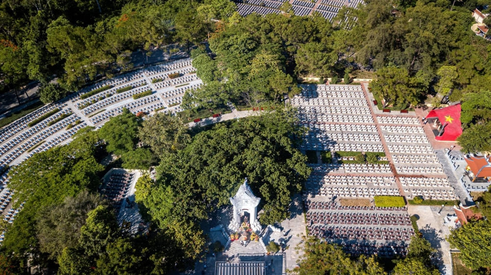 Nghĩa trang quốc gia Trường Sơn (Nguồn: Cổng thông tin điện tử tỉnh Quảng Trị)